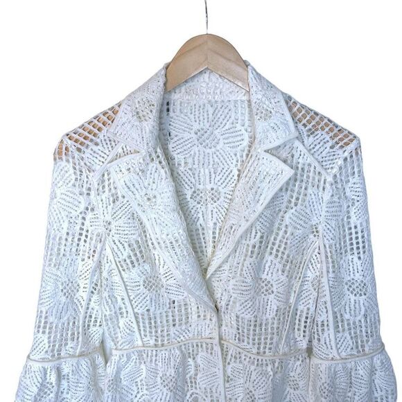 Trina Turk Eyelet Blazer - Picture 3 of 9